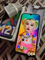 Samsung M21 4G 4gb 64gb with Charger and Box