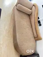 Couch with well maintained