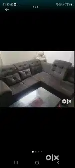 7 seater sofa with centre table