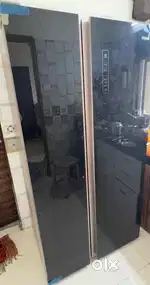 Haeir company double door fridge