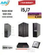 Starting @ 6,999  offer sales  Full Set @ Low Price  CPU - Branded In