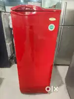If568 godrej single door fridge red colour