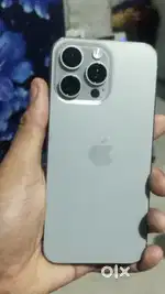 Iphone 15 pro max 256GB not a single scratch dot less condition N