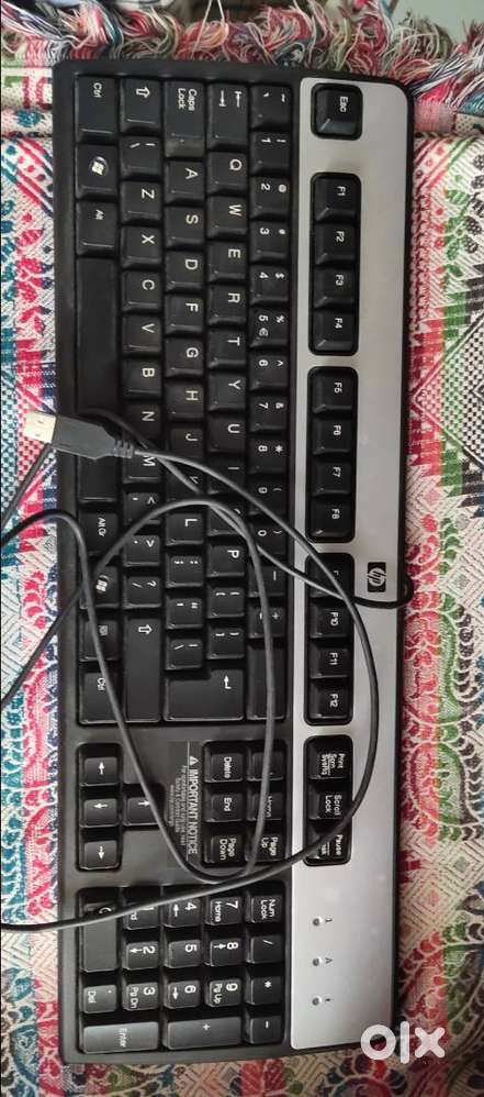 HP Heavy duty keyboard. Rarely used