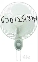 Wall mounted fans