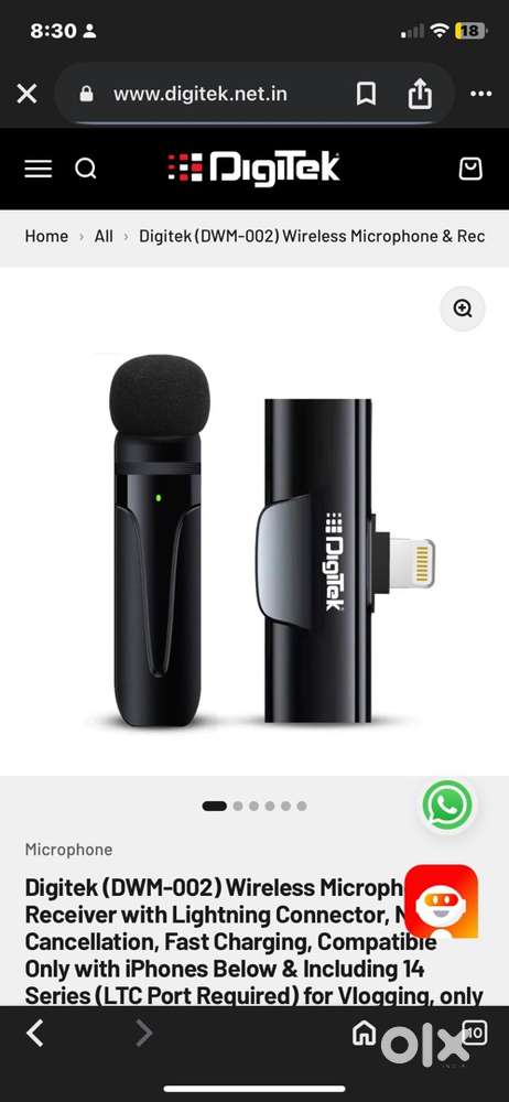 Wireless mic