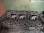 Sofa cum full size bed out of India sofa