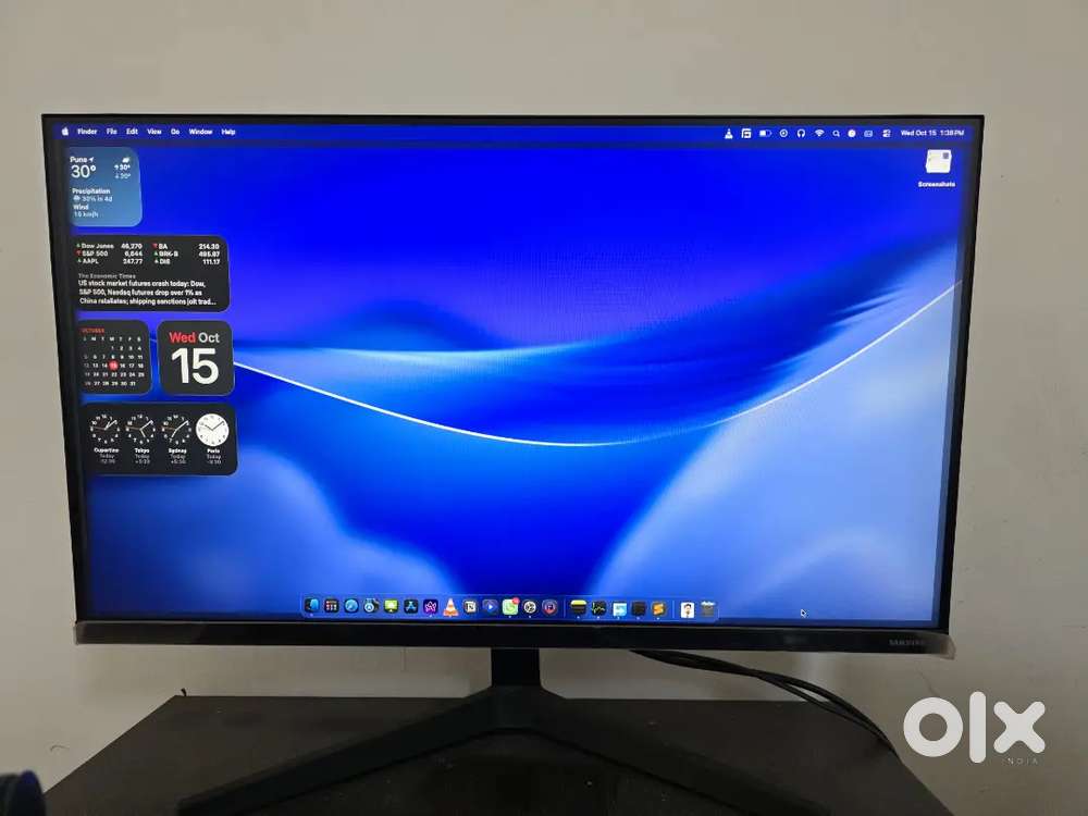 Samsung 27inch full HD LED backlit IPS panel frameless monitor