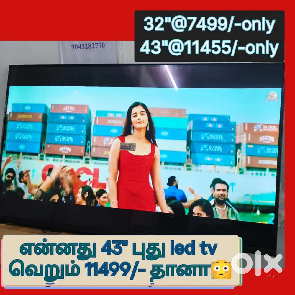 Stock clearance sales ! Imported 43 inch smart led tv just 10999