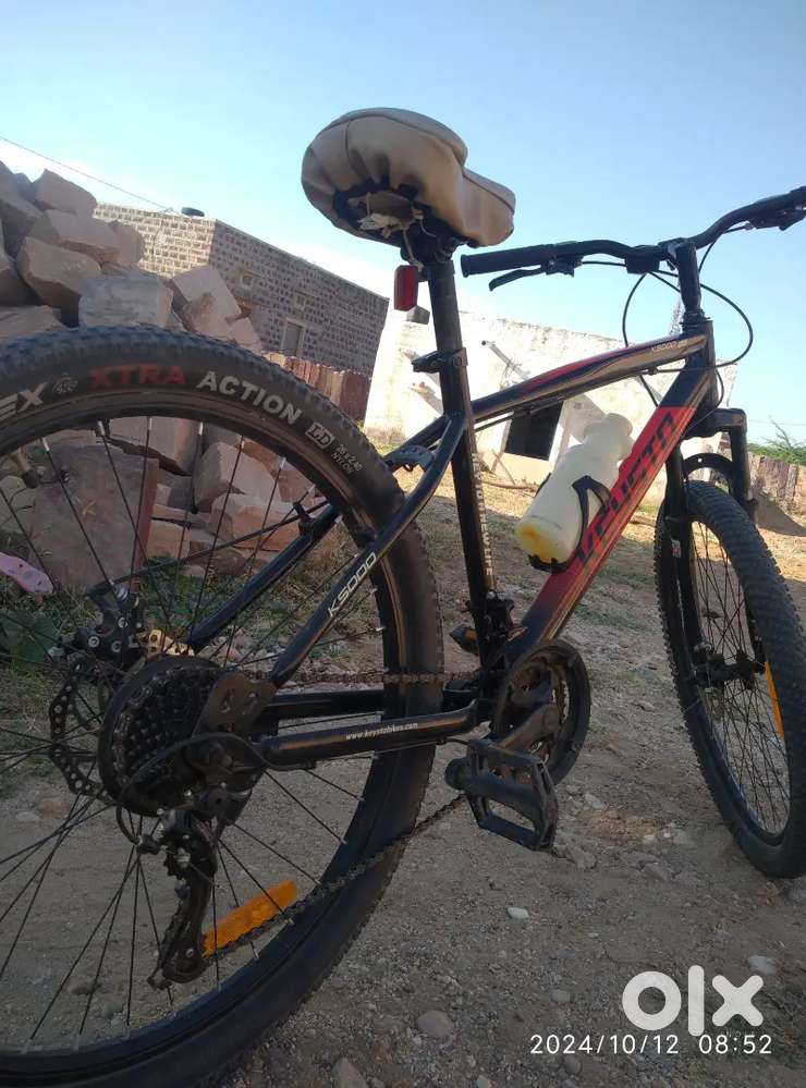 Cycle is to ok 1 year old gair cycle and disk brack I buy 17k