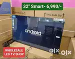 32 Smart LED TV android 6990/- & 55 Smart LG Webos Led Tv=31999/-(2YW)