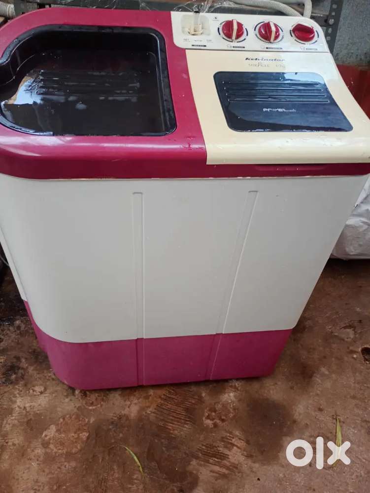 KELVINATOR 6-7KG SEMI AUTOMATIC WASHING MACHINE AND STABILIZER