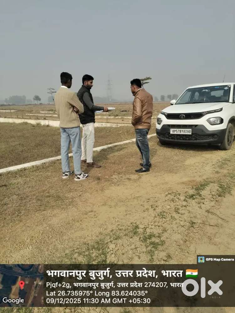 कुशीनगर से गोरखपुर रोड पर सुकरौली में प्लॉट