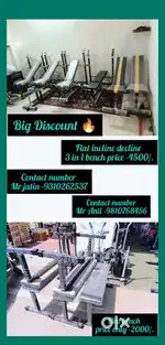Big Discount For all benches