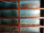 Wooden bookshelf
