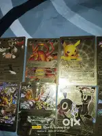 Golden Pokemon cards