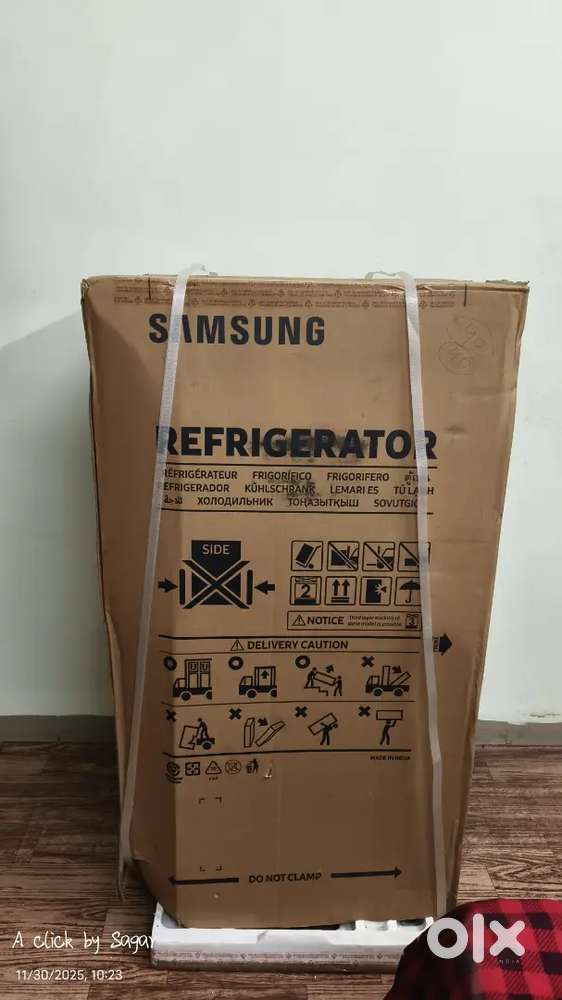 (NEW) Samsung 183L 3 star single door fridge (NEW)