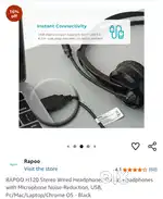 Rapoo headphones