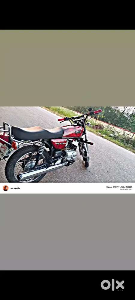 Good condition Rx 100 insurance no