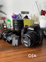 Nikon D750 with Lenses (50mm & 24-120mm) and 2 original batteries