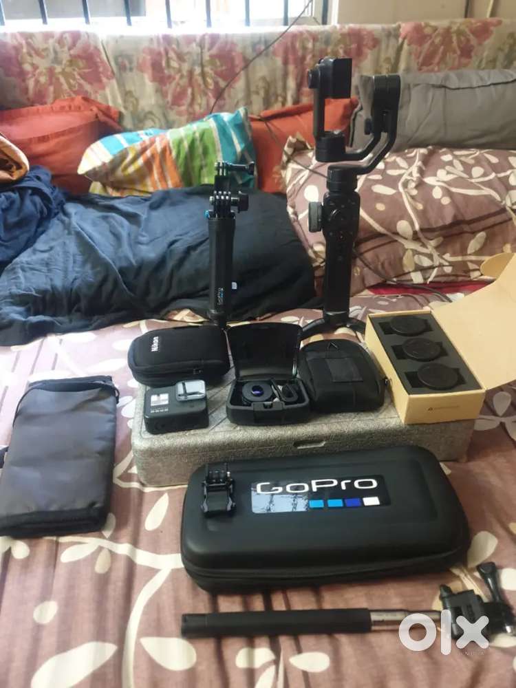 Gopro hero 8, zhiyun smooth 4 gimbal