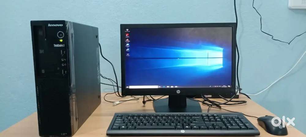 Lenovo i5 2gen 4gb ram 500gb hhd 19inch led hp monitor
