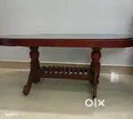 Teak wood Teapoyi,  Oval shape