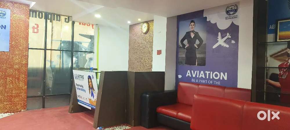 Fully furnished office at Kakkanad, vazhakkala road frontage