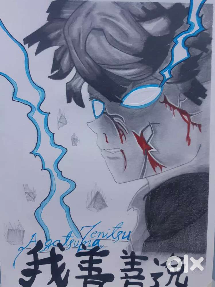 _Zenitsu_ Drawing