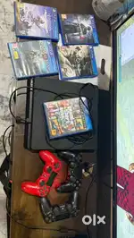 Ps4 console + games