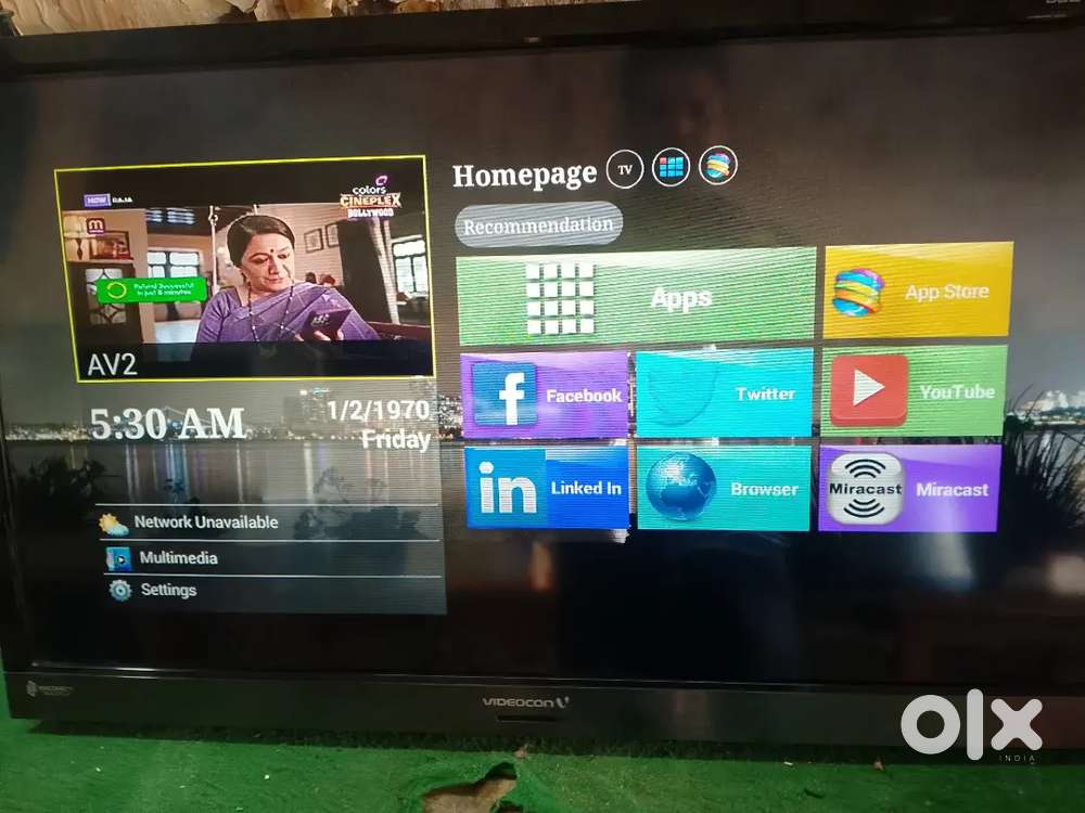 Led original videocon 32 smart