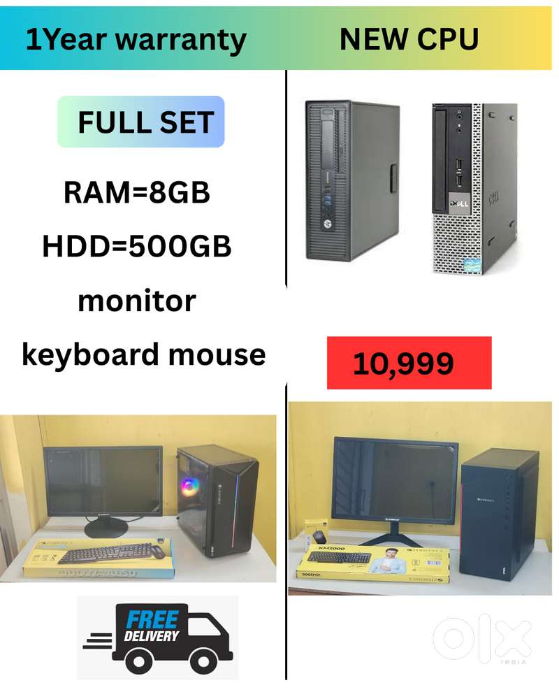 New System  Cash on home delivery  Full Set