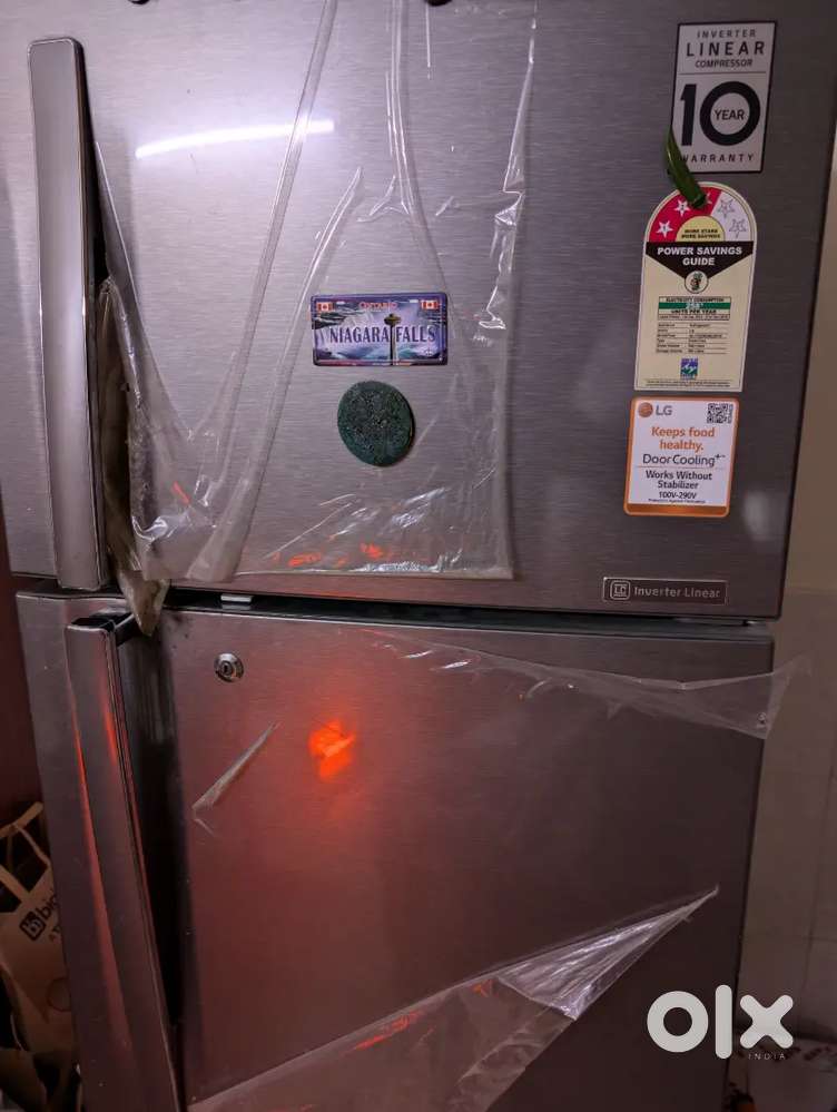 Lg 308ltr refrigerator compressor sound loud sometime gas smell