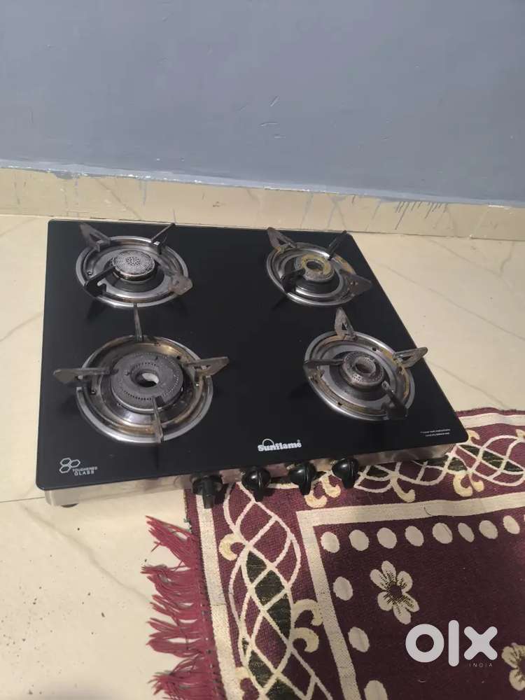 4 burner Sunflame Company Gas Chulaha