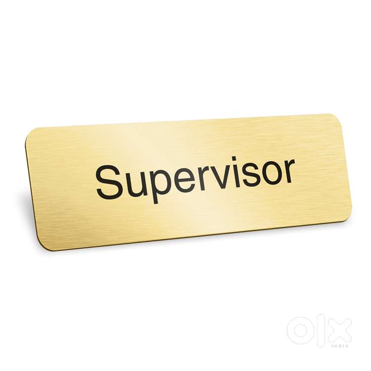 Supervisor -Male