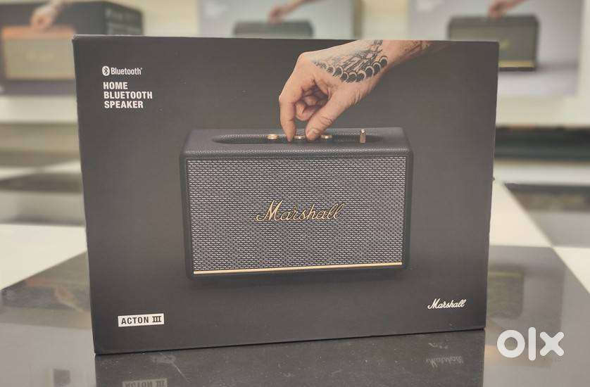 MARSHALL ACTON 3  BLUETOOTH SPEAKER BRAND NEW WITH 1 YEAR WARRANTY
