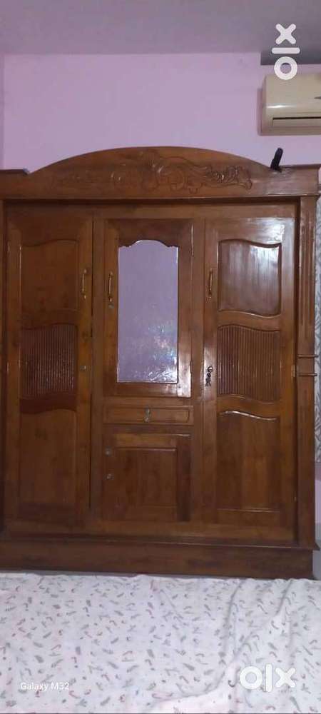 Teak shelf alamara