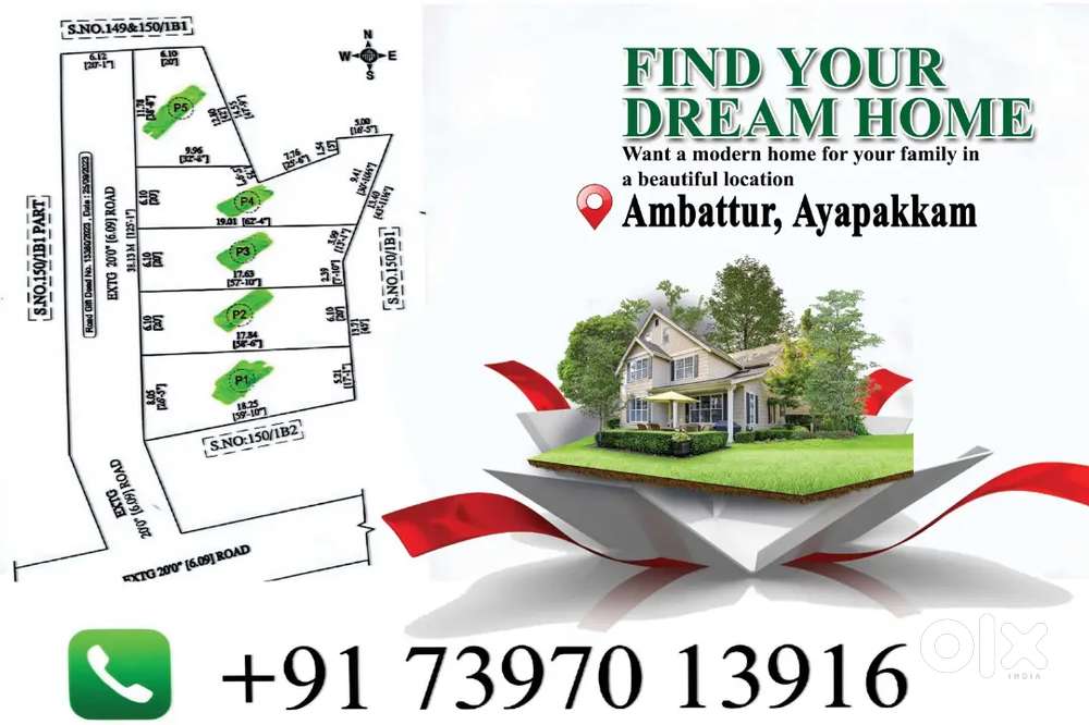 CMDA RERA APROVAL RESIDENTIAL PLOT PRIME LOCATION