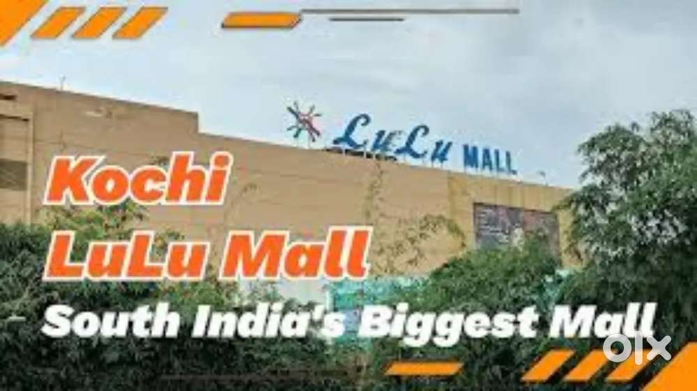 Wanted male/female showroom staffs with food/ stay inside lulumall