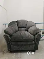 Ultra soft cushion single seater sofa