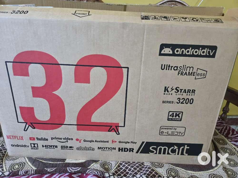 1 day old Videocon 32 inch 4k Ultra HD Smart TV