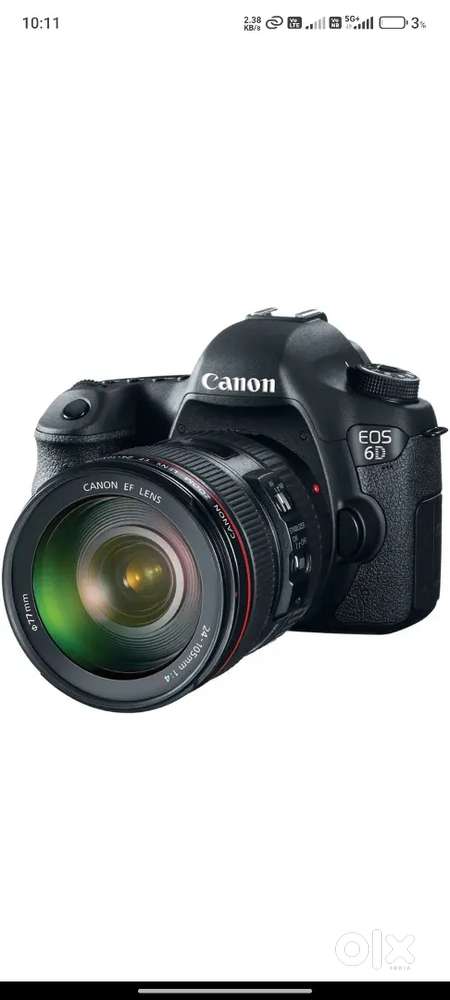 Canon 6 d camera full frame 60k