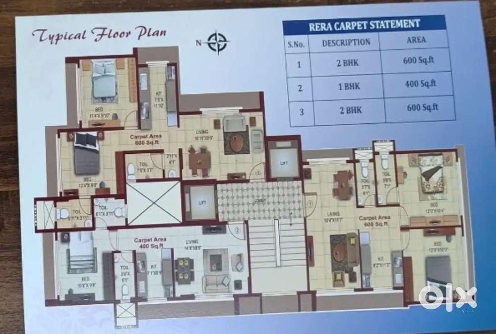 Fresh flat