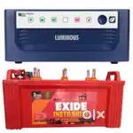 Inverter battery on monthly Rent