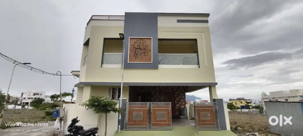 Jibu..3bhk semi furnished duplex house near IT park saravanampatti
