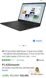 Hp 15g9 AMD