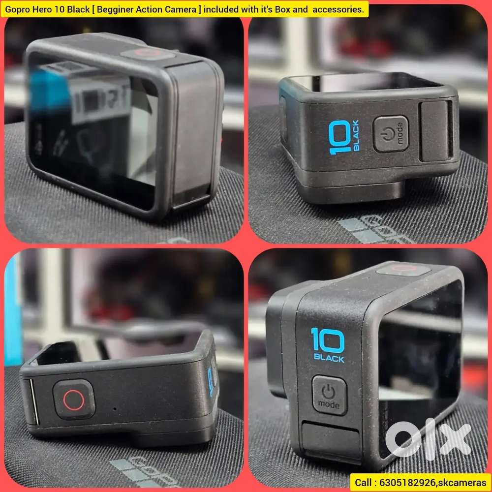 GoPro 10 New condition with all moto vlogging accessories
