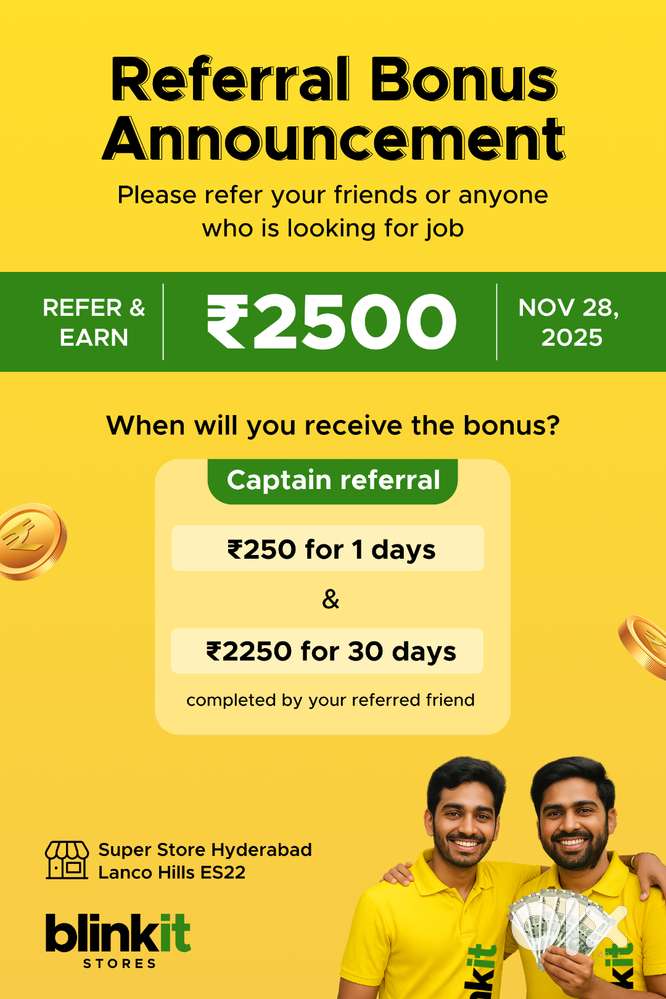 Hiring Pickers and Packers for Blinkit