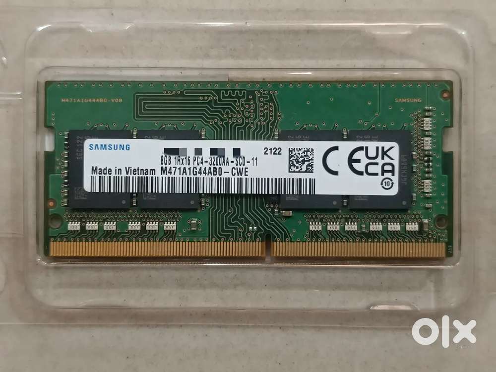 SAMSUNG 16GB (8GB X 2) DDR4 3200Mhz LAPTOP RAM