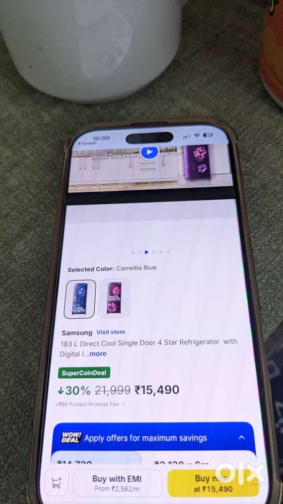 samsung 183 L snigle  door 4 star refrigerator